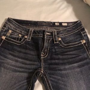 Miss Me ankle skinny jeans